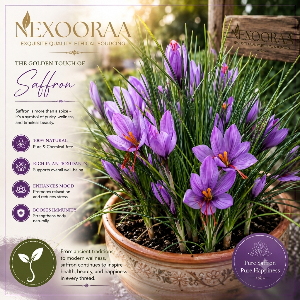🌹Saffron Bulbs—Gold in the Flower Bulbs🌹🔥Buy 4 Get 4 Free Bulbs🔥