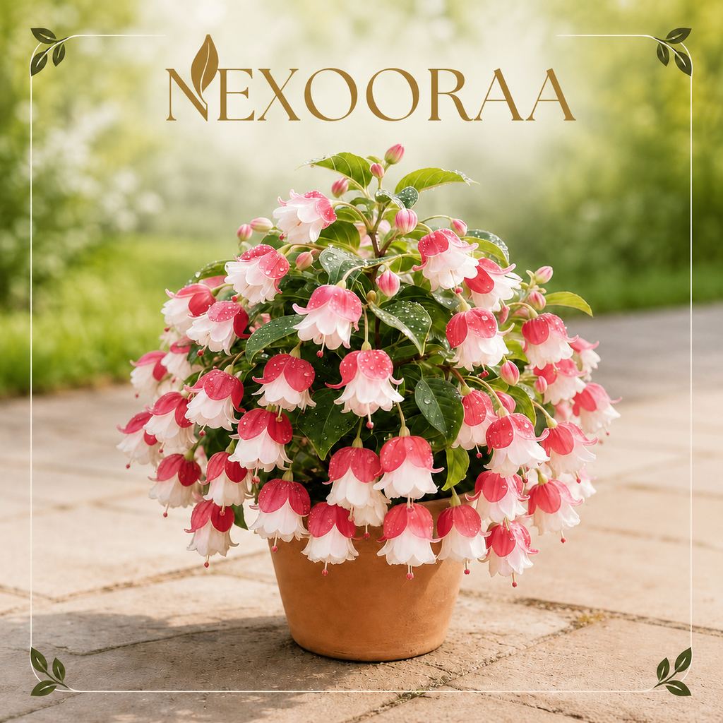🌸 Rare Double Fuchsia Bulbs – Beautiful Shade-Loving Flowering Plants🔥Buy 6 Get 6 Free Bulbs🔥