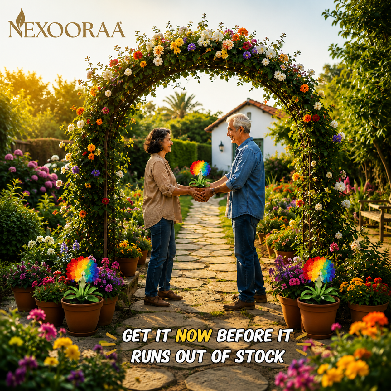 💠 “THE QUEEN OF FRAGRANT BLOOMS — PEACOCK ORCHID BULBS FOR PURE GARDEN LUXURY”🌸Buy 4 Get 4 Free Bulbs🌸