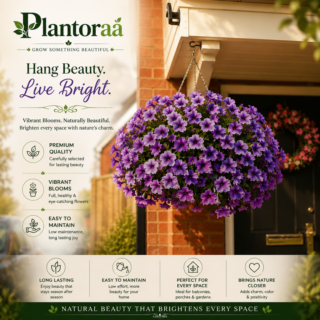 🔥Last Day 50% OFF🔥UV Resistant Artificial Petunias Flowers Bulbs🌸 Buy 6 Get 6 Free Bulbs🌸